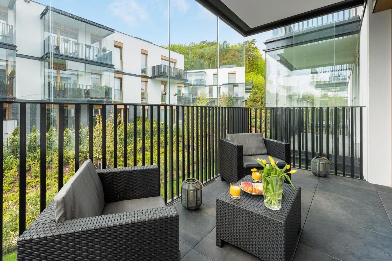 Ferienwohnung Tropica Garden - Nowe Kolibki Gdynia Exterior foto